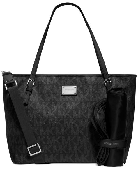 michael kors nappy changing bag|Michael Kors Jet Set Large Pocket Diaper Bag .